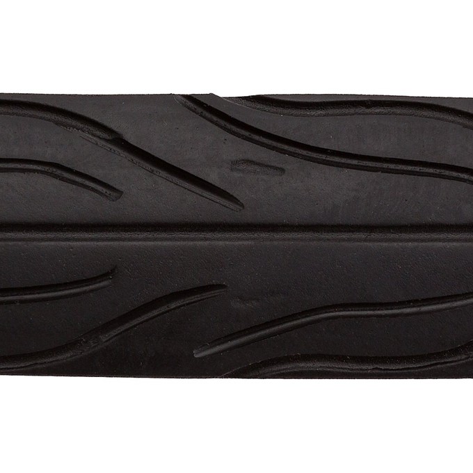 Recycled Rubber Motorbike Tyre Vegan Belt (Large Buckle) from Paguro Upcycle