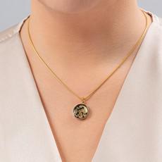 Sagitarius Zodiac Sign Sustainable Necklace via Paguro Upcycle