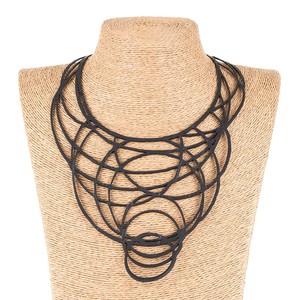 Kale Statement Circular Necklace from Paguro Upcycle