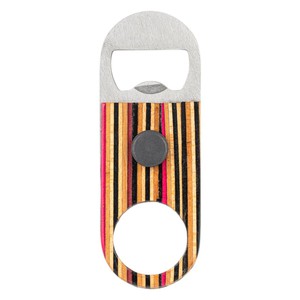 Recycled Skateboard Bottle Opener Magnet from Paguro Upcycle