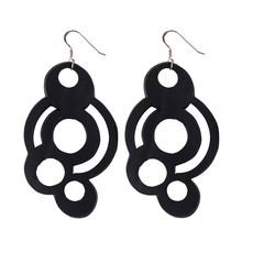 Circular Inner Tube Earrings from Paguro Upcycle