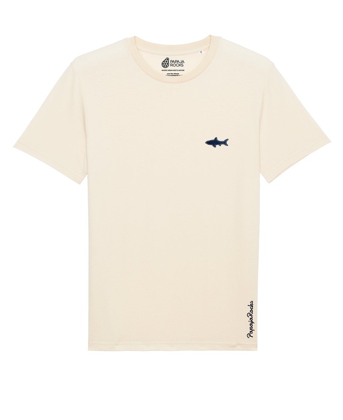 De Haai Re-Use | T-shirt Unisex | Natural Raw from PapajaRocks