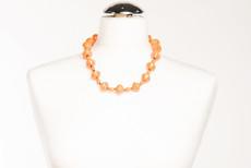 Necklace with large and small paper beads "Massai" via PEARLS OF AFRICA