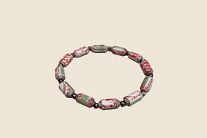 Bracelet made of cylindrical paper beads "Kribi" from PEARLS OF AFRICA