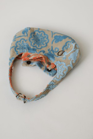 Reversible Velvet Underarm Bag from Pepavana