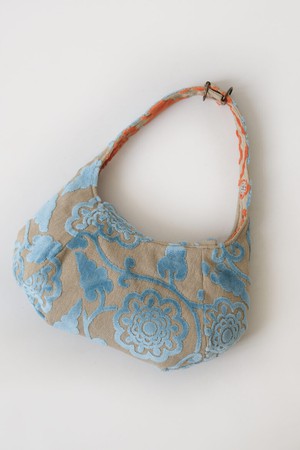 Reversible Velvet Underarm Bag from Pepavana