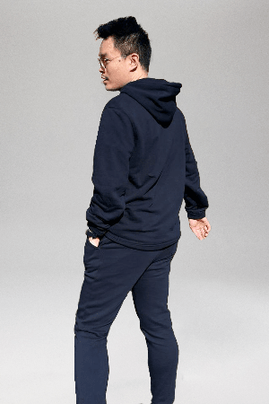Navy Hoodie + Jogger from Pitod