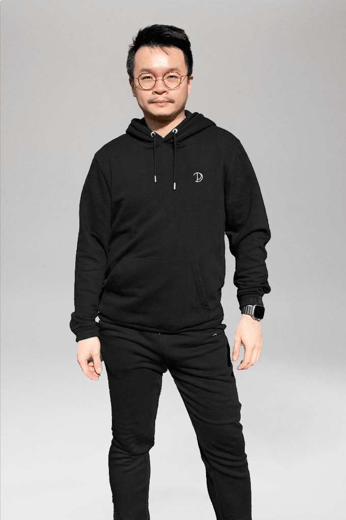 Black Hoodie + Jogger from Pitod