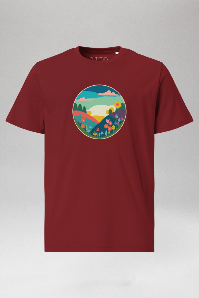 Spring Landscape T-Shirt Unisex from Pitod