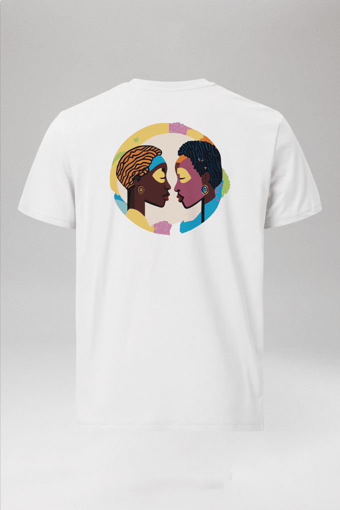 Genderless Couple T-Shirt Unisex from Pitod