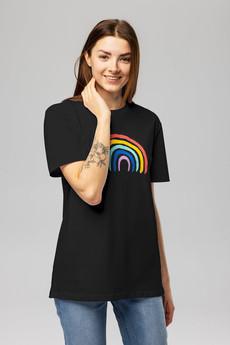 Rainbow T-Shirt Unisex via Pitod