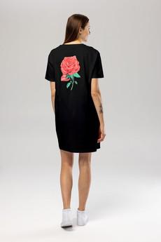 Flower T-Shirt Dress via Pitod