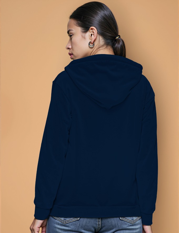 Printed P Zip-Up Hoodie from Pitod