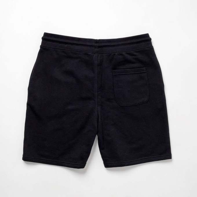 Cherry Jogger Shorts - Black - ORGANIC X RECYCLED from Plant Faced Clothing