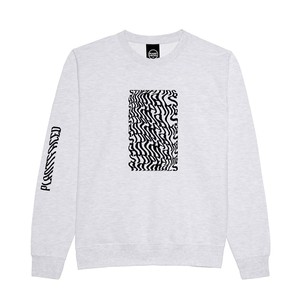 Illusions Sweater - Stop Eating Animals - Ash Grey from Plant Faced Clothing