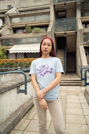 Heavenly Tee - Sky Blue from Plant Faced Clothing