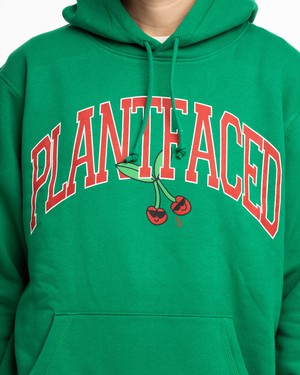 Cherry Hoodie - Broccoli Green - ORGANIC X RECYCLED from Plant Faced Clothing