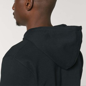 The Classics Hoodie - Embroidered Logo - Black - ORGANIC X RECYCLED from Plant Faced Clothing