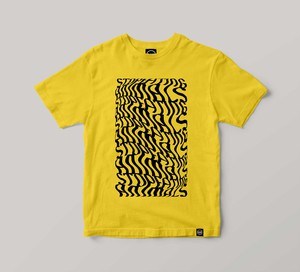 Illusions Tee - Stop Eating Animals - Cyber Yellow from Plant Faced Clothing