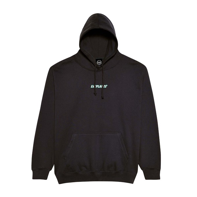 Eat Plants Hoodie - Black from Plant Faced Clothing