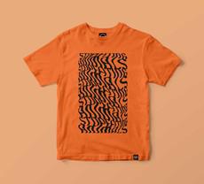 Illusions Tee - Stop Eating Animals - Alarm Orange from Plant Faced Clothing