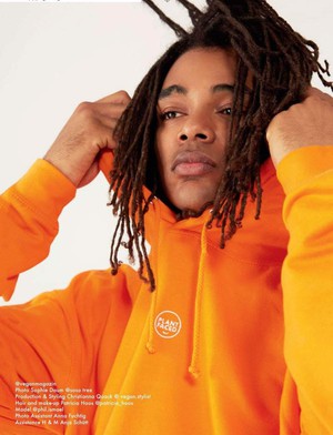 The Classics Hoodie - Embroidered Logo - Alarm Orange from Plant Faced Clothing