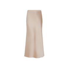 Satin Skirt Neutral via Pret a Collection