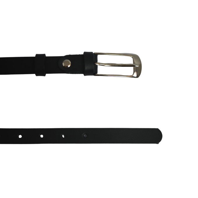 Slim Leather Belt Black from Pret a Collection