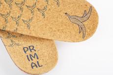 Low Arch Bananas cork insoles via Primal Soles