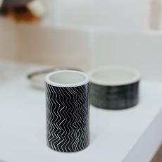 Violet Long Soapstone Cup via Project Três