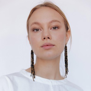 Riya Glass Beads Earrings from Project Três