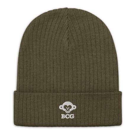 Basic BCG Beanie with embroidery from PureLine Clothing