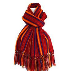 Multicolour Scarf - Mayan Design Handmade and Fairtrade via Quetzal Artisan