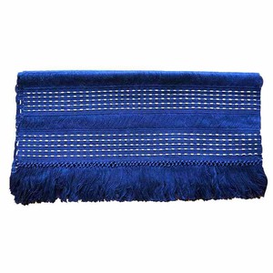 Table Runner Dark Blue - 68" x 17" - Handmade and Fairtrade from Quetzal Artisan