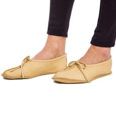 Ballerina Cream Mooshide - Soft and Supple Hiawatha Slippers via Quetzal Artisan