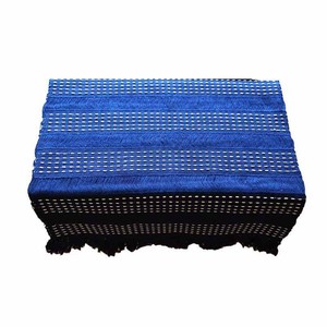 Table Runner Dark Blue - 68" x 17" - Handmade and Fairtrade from Quetzal Artisan