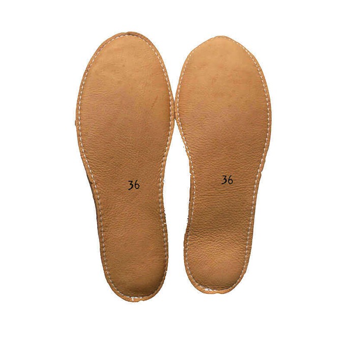 Ballerina Brown Moosehide - Soft and Supple Womens Slippers from Quetzal Artisan