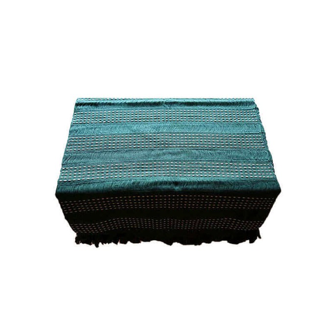 Table Runner Pine Green - Handmade & Fairtrade Table Runner from Quetzal Artisan