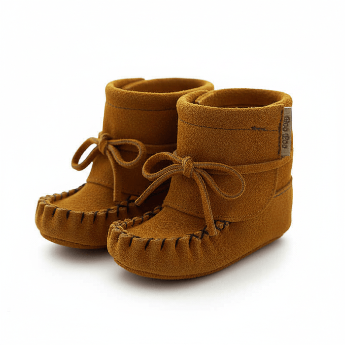Kids Mukluk Booties - Soft Soles Moccasins Infants Toddlers from Quetzal Artisan