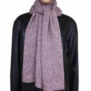 Scarf and Hat Seashell - Men's Winter Scarf Alpaca Wool from Quetzal Artisan