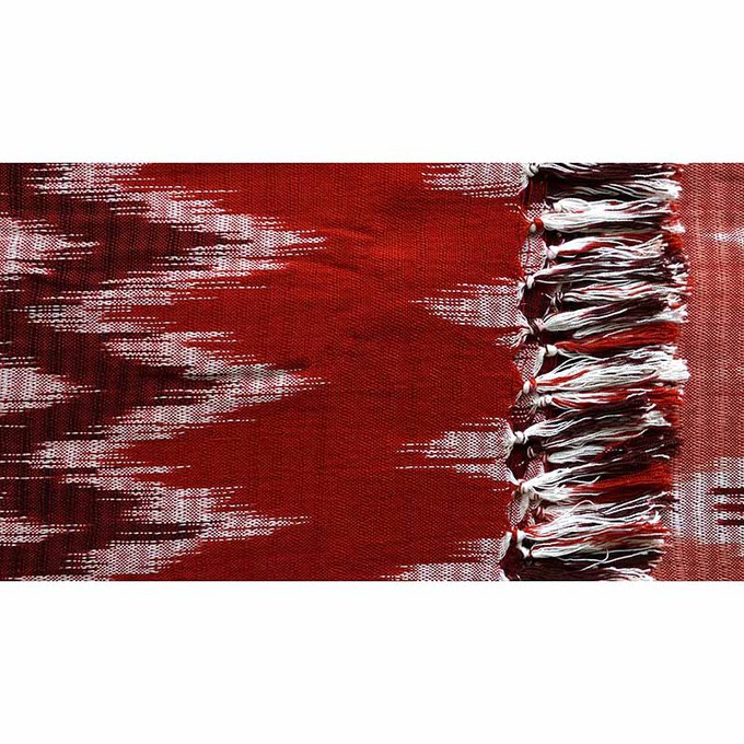Shawl Jaspe Fire - Natural Dyes - Ecofriendly and Fairtrade from Quetzal Artisan