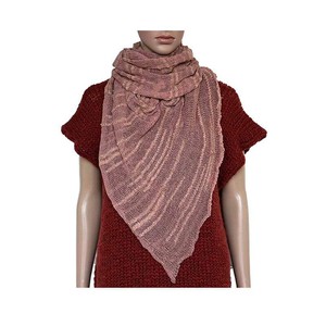 Shawl Sand Brown - Handmade of Thin Pima Cotton and Bamboo from Quetzal Artisan