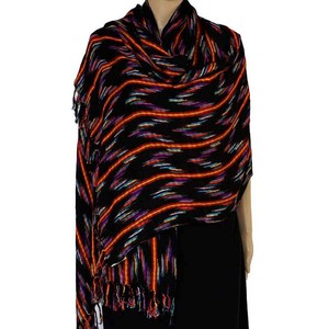 Jaspe Sunset Shawl | Handwoven Eco-Friendly Women's Scarf from Quetzal Artisan