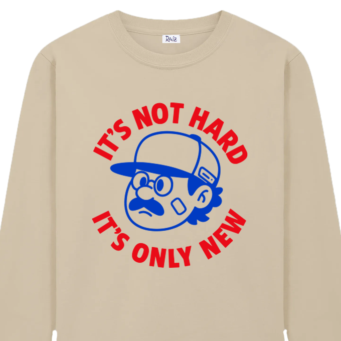 IT’S NOT HARD T-SHIRT from RAIZ