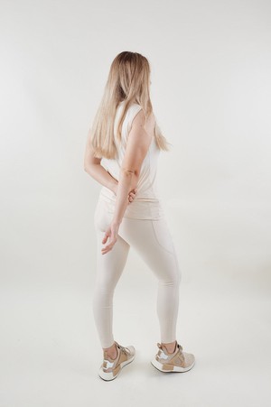 Sand High Waisted Leggings from Ran By Nature