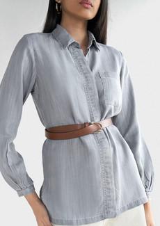 Shades of Everyday Top in Stone Grey via Reistor