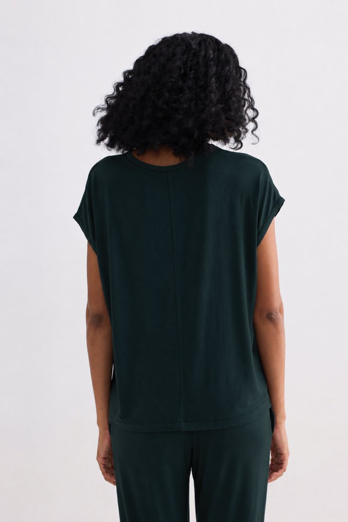 Relaxed Tee Set in Teal from Reistor