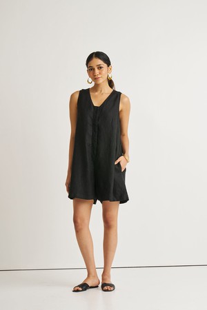 Romp and Play Romper in Black from Reistor