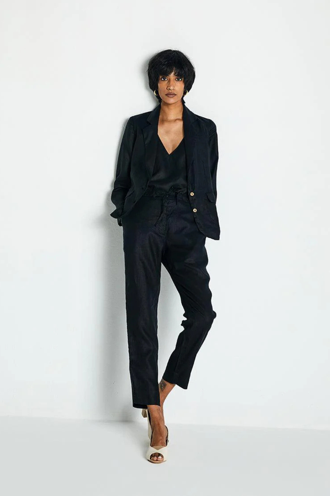 Hemp Three Piece Set in Black from Reistor