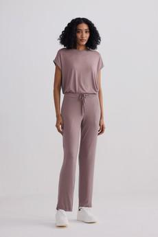 Wide Leg Pant in Dusty Rose via Reistor